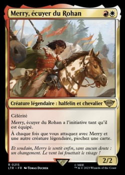 Merry, écuyer du Rohan