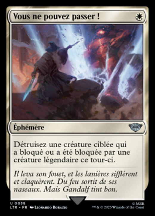 You Cannot Pass! Full hd image