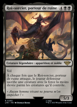 Roi-sorcier, porteur de ruine