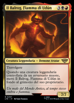 Il Balrog, Fiamma di Udûn