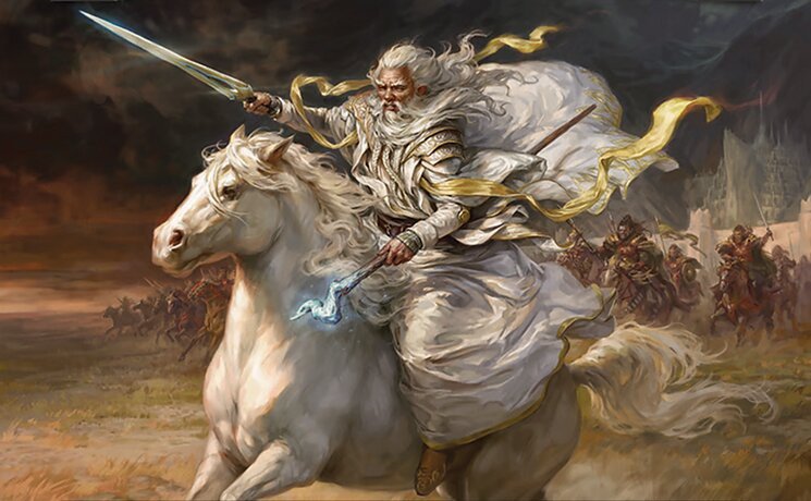 Gandalf, White Rider Crop image Wallpaper