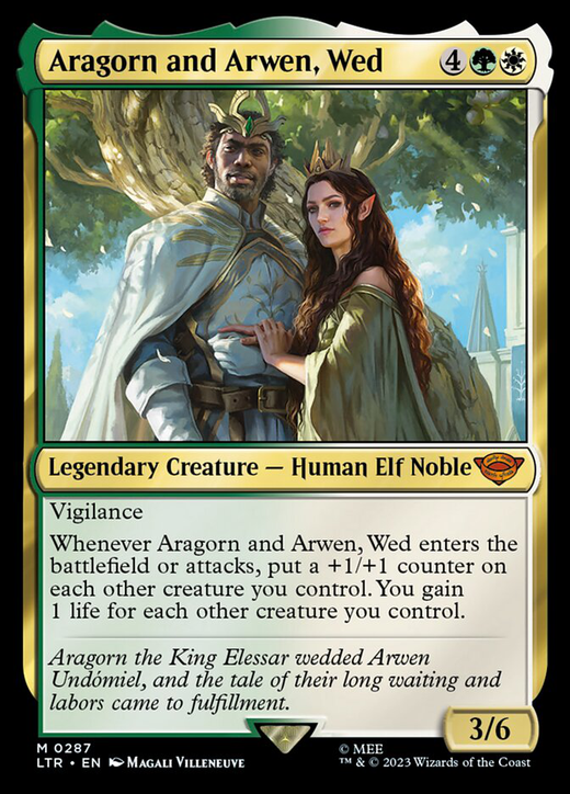 Aragorn and Arwen, Wed Full hd image