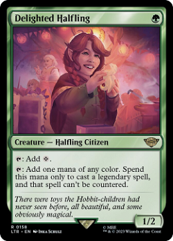Delighted Halfling image