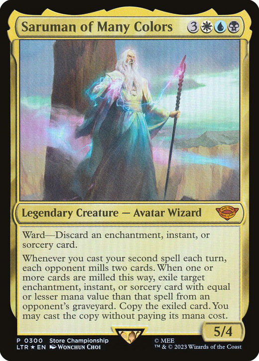 Saruman of Many Colors | Magic: the Gathering MTG Cartas