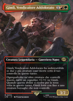 Gimli, Vendicatore Addolorato