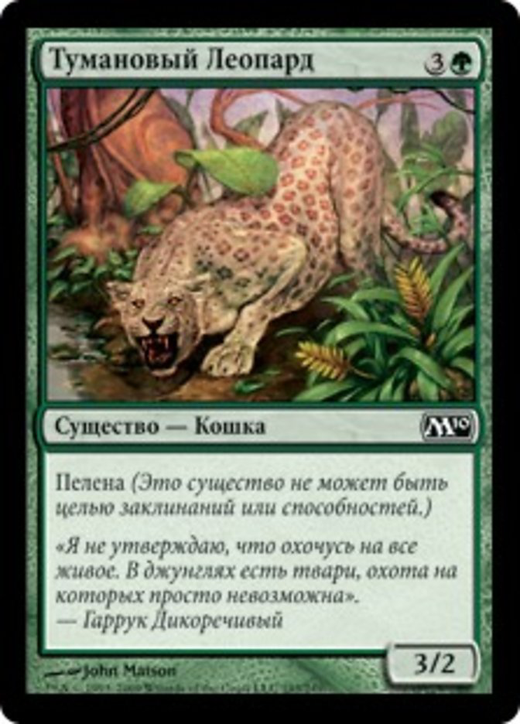 Тумановый Леопард image