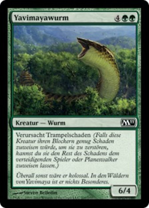 Yavimaya Wurm Full hd image