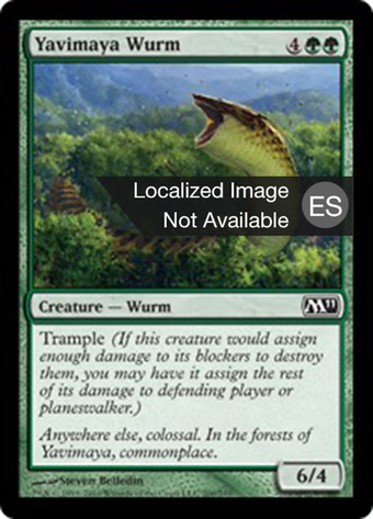 Yavimaya Wurm Full hd image