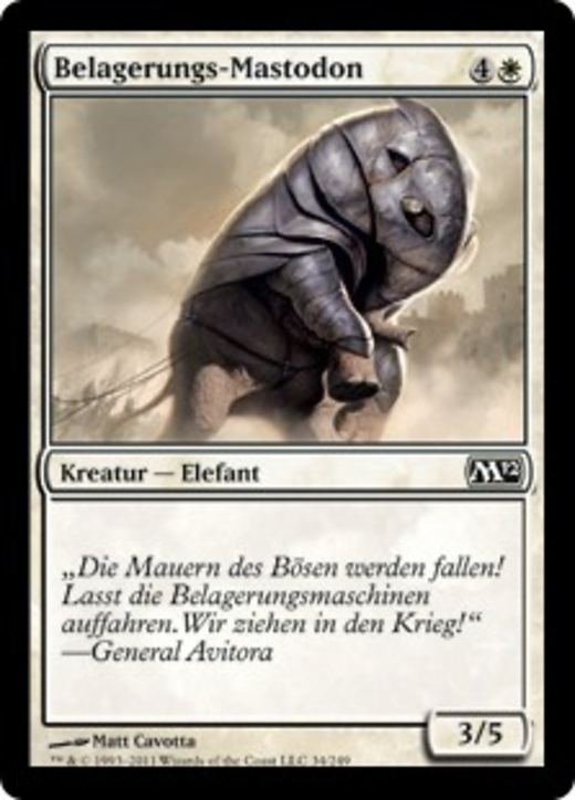 Belagerungs-Mastodon image
