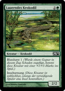 Lauerndes Krokodil image