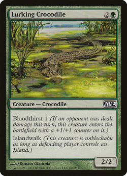 Lurking Crocodile image