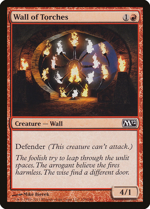 Wall of Torches Full hd image