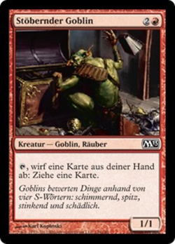 Stöbernder Kobold