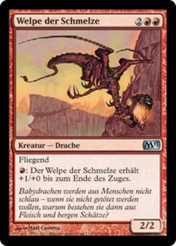 Welpe der Schmelze