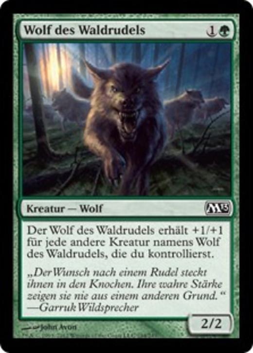 Wolf des Waldrudels image