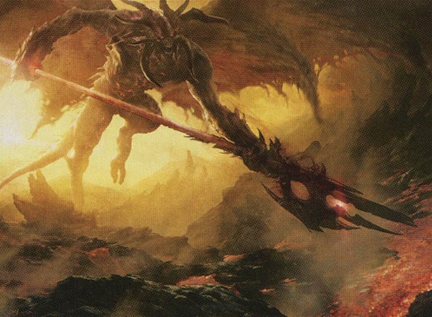 Nefarox, Overlord of Grixis Crop image Wallpaper