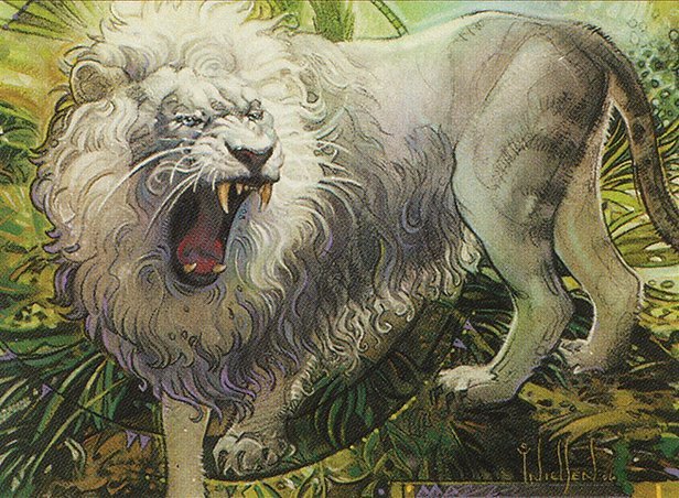 Silvercoat Lion Crop image Wallpaper