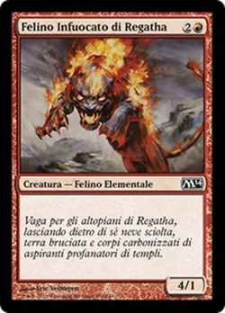 Felino Infuocato di Regatha