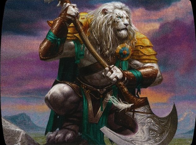 Ajani, Wise Counselor Crop image Wallpaper