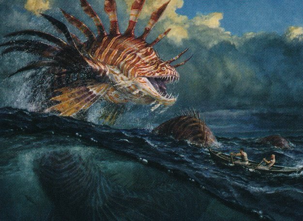 Frilled Sea Serpent Crop image Wallpaper