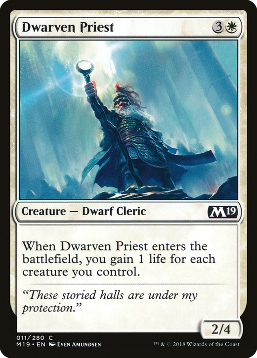 Dwarven Priest Full hd image