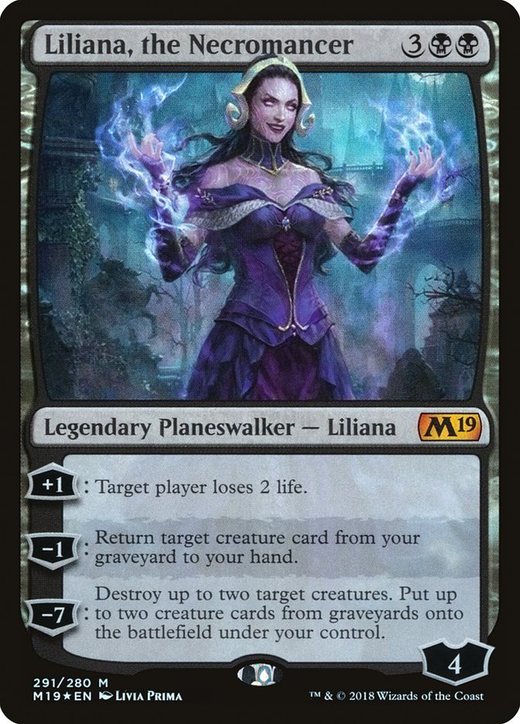 Liliana, the Necromancer Full hd image