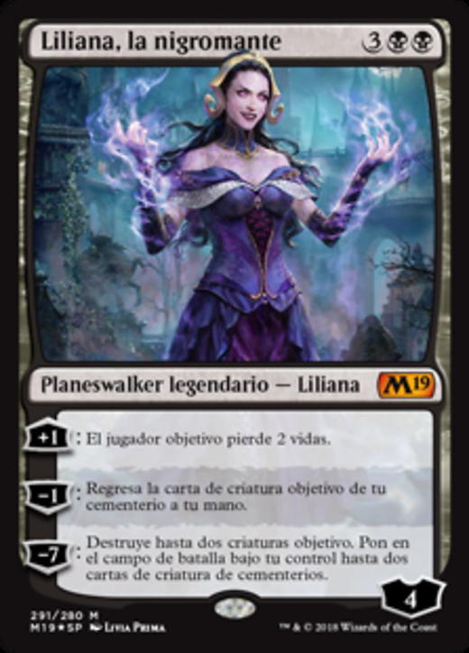 Liliana, the Necromancer Full hd image