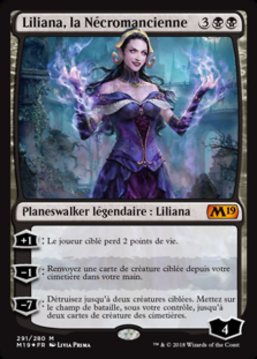 Liliana, the Necromancer Full hd image