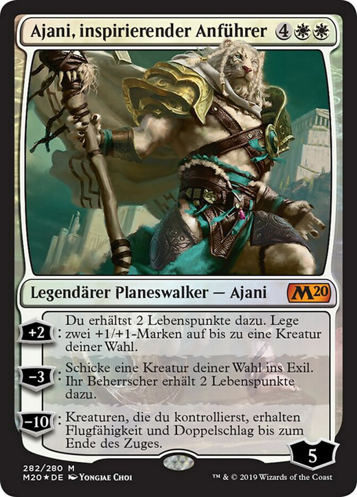 Ajani, Inspiring Leader Full hd image
