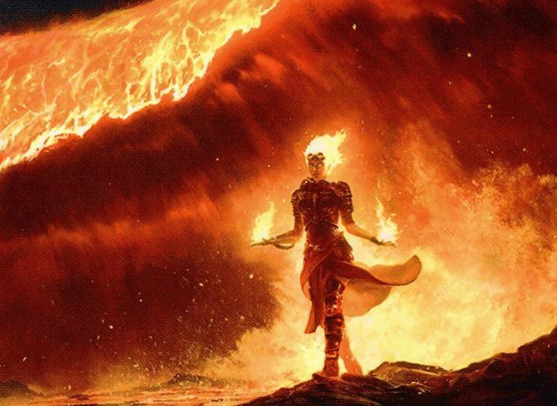 Chandra's Flame Wave Crop image Wallpaper