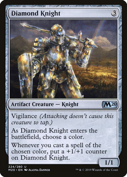 Diamond Knight | Magic: the Gathering MTG Cards