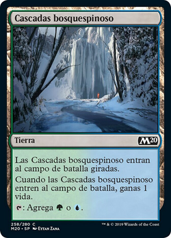 Cascadas bosquespinoso