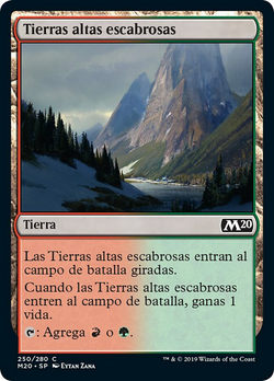 Tierras altas escabrosas