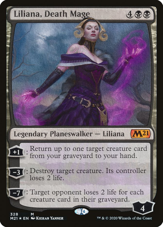 Liliana, Death Mage Full hd image