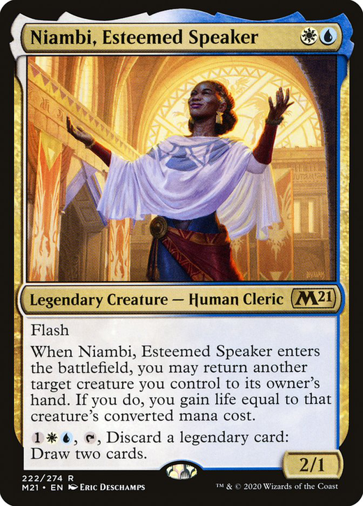 Niambi, Esteemed Speaker image