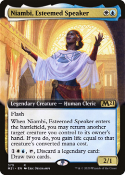 Niambi, Esteemed Speaker image