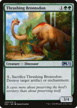 Thrashing Brontodon image