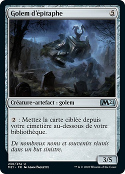 Golem d'épitaphe image