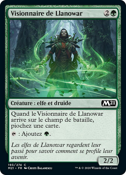 Llanowar Visionary Full hd image