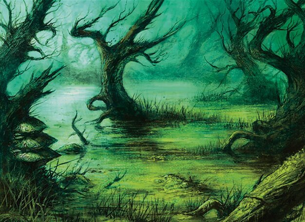 Flooded Grove Crop image Wallpaper