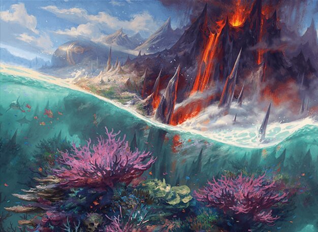 Shivan Reef Crop image Wallpaper