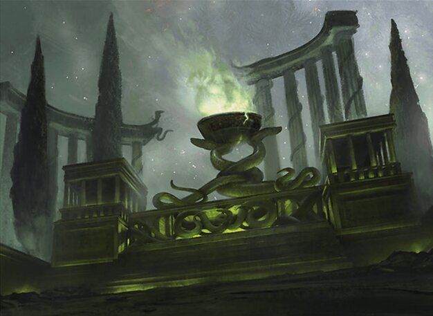 Temple of Malady Crop image Wallpaper
