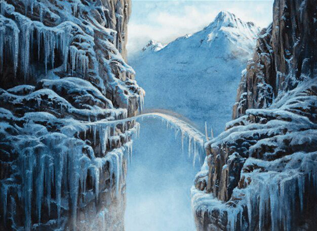 Tendo Ice Bridge Crop image Wallpaper