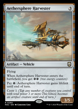 carta spoiler Aethersphere Harvester