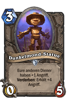 Dunkelmond-Statue