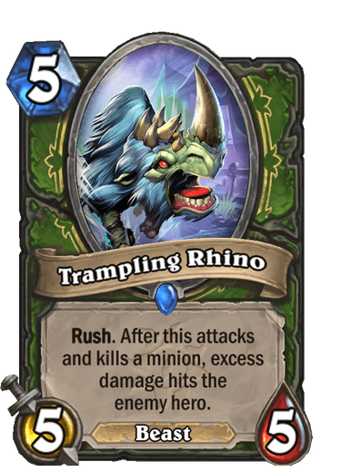 Trampling Rhino Full hd image
