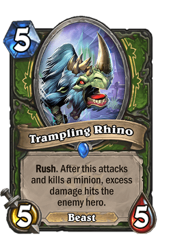 Trampling Rhino image