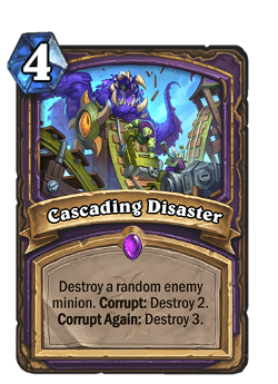 Cascading Disaster