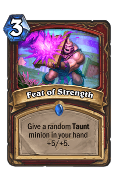 Feat of Strength