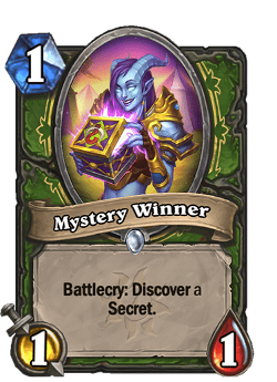 Mystery Winner